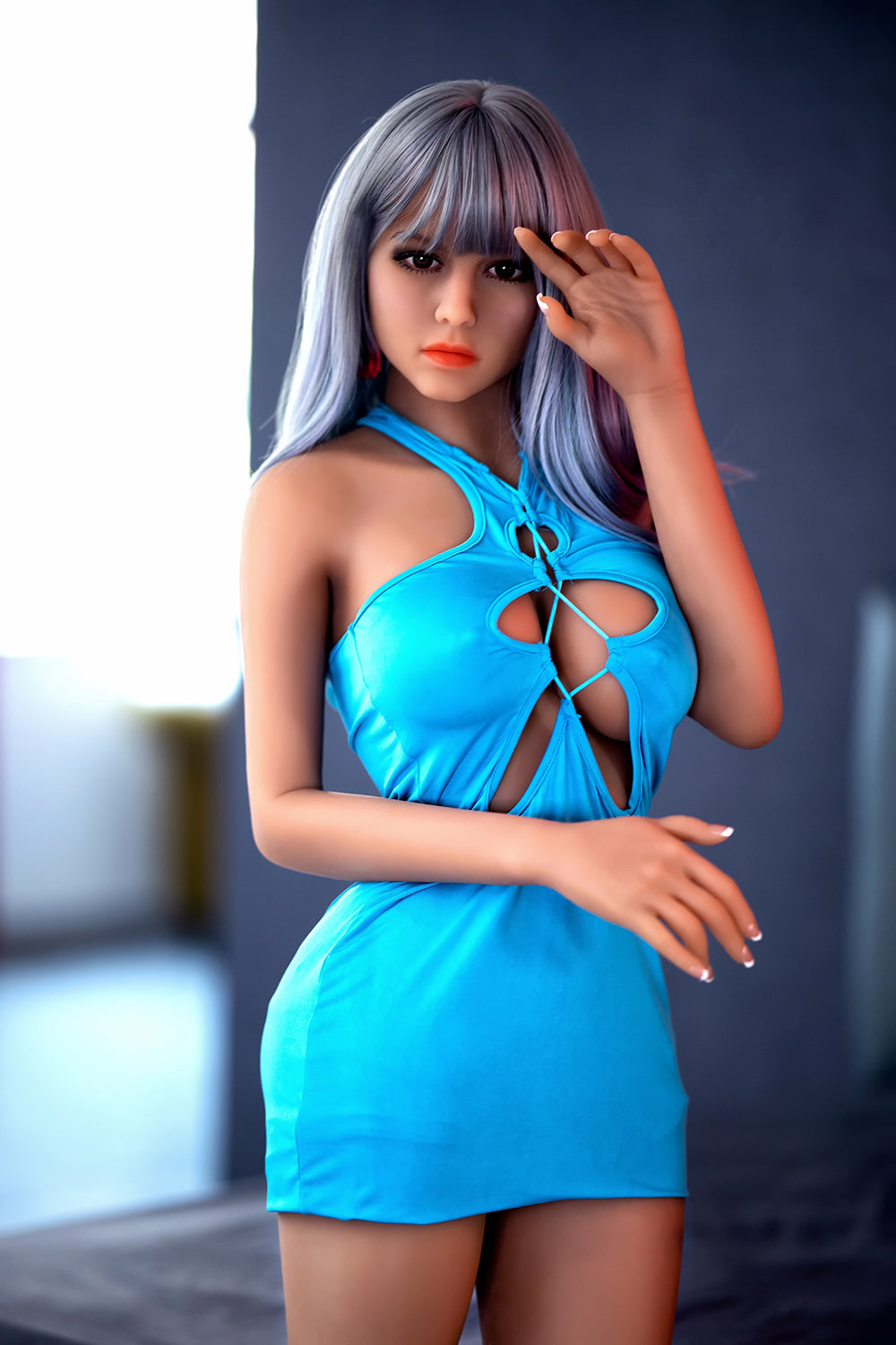 Flora 158cm(62.2“) Female Doll - Cup Size D/Made of TPEBody+SiliconeHead
