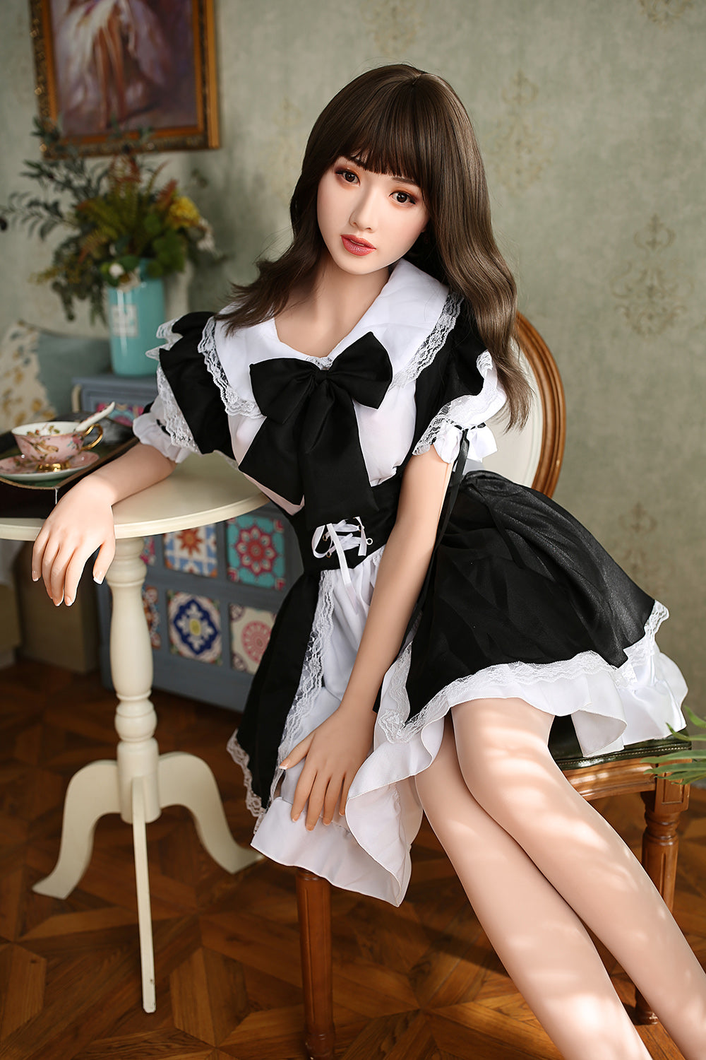 June 166cm(65.4“) Female Doll - Cup Size D/Made of TPEBody+SiliconeHead