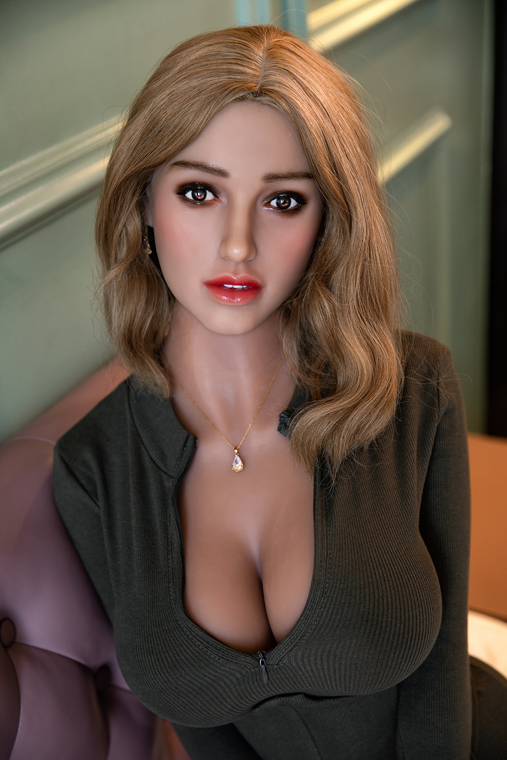 Greta 158cm(62.2“) Female Doll - Cup Size F/Made of TPEBody+SiliconeHead
