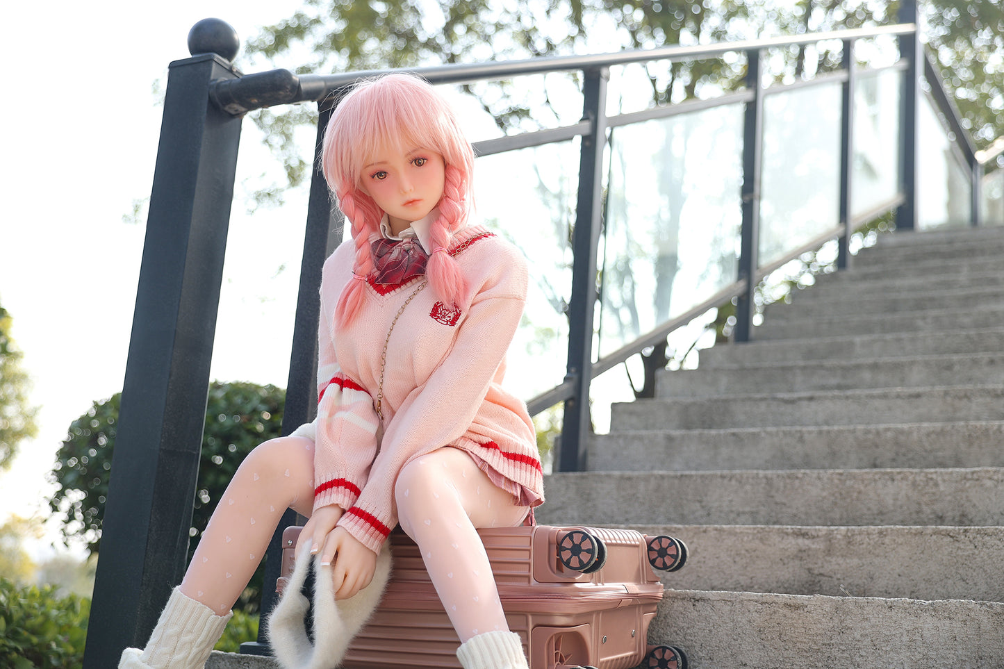 Audrey 148cm(58.3“) Female Doll - Cup Size E/Made of TPEBody+SiliconeHead