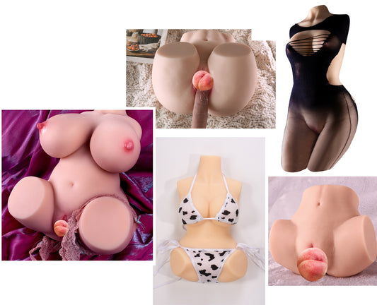 Set of 5 - Female (Hip) Torsos