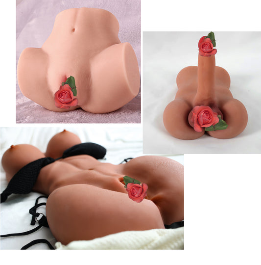 Set of 3 - Female Torsos & a Male Torso W/ Penis