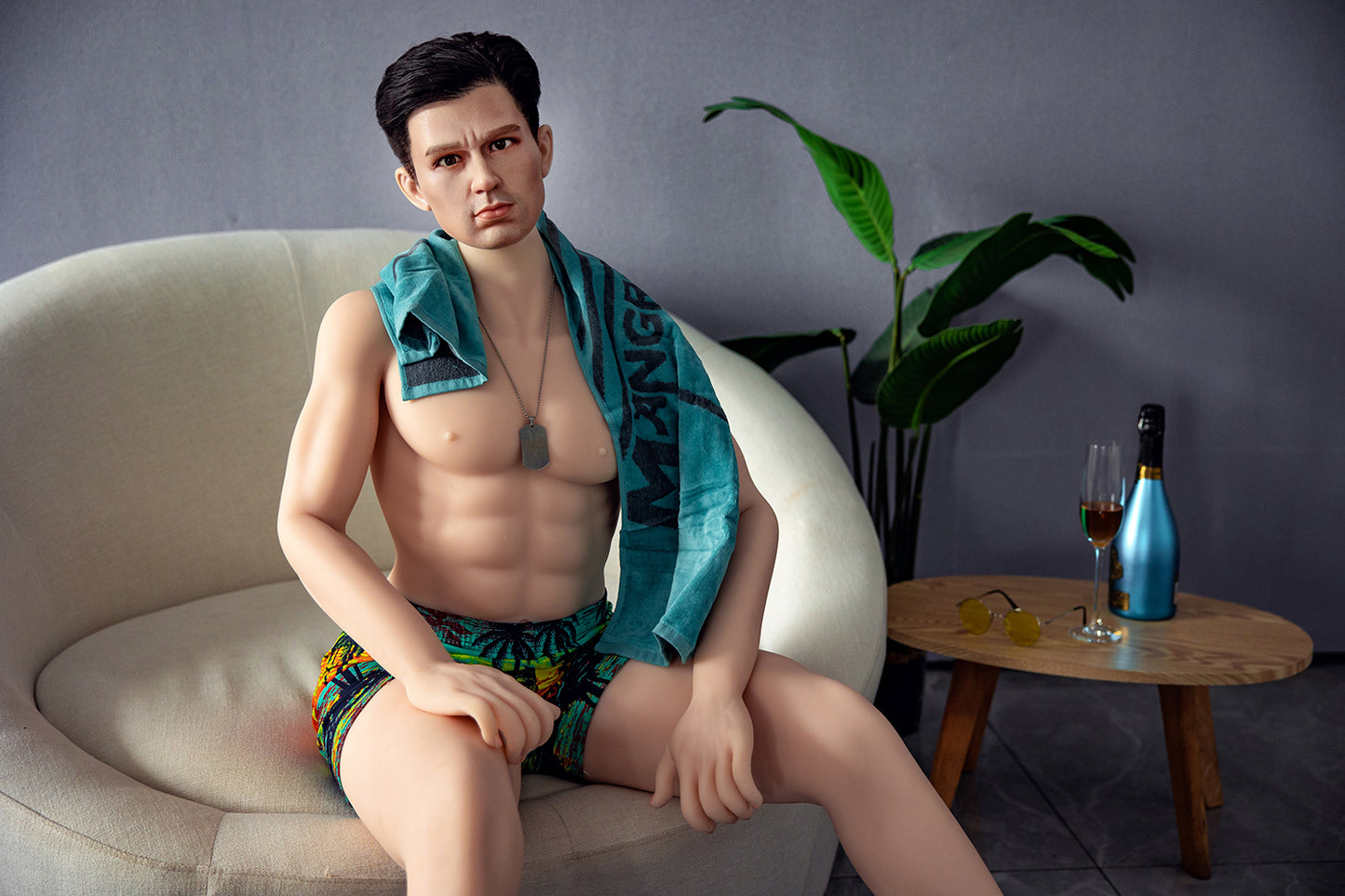 Ian 160cm(63“) Male Doll - Made of TPEBody+SiliconeHead