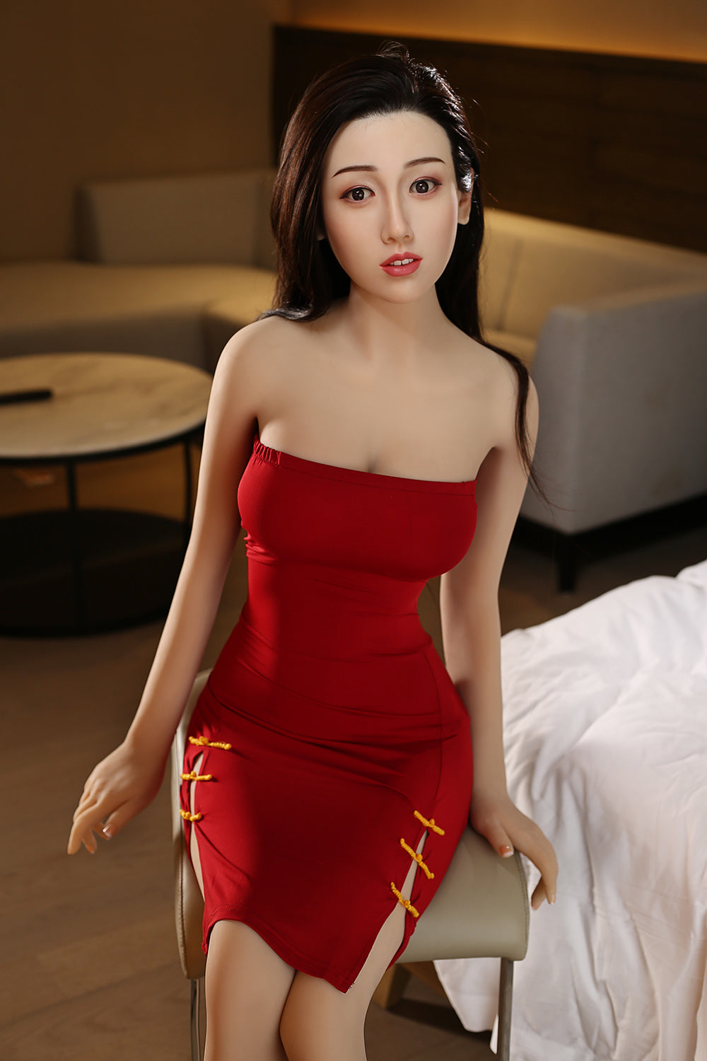 Joy 166cm(65.4“) Female Doll - Cup Size D/Made of TPEBody+SiliconeHead