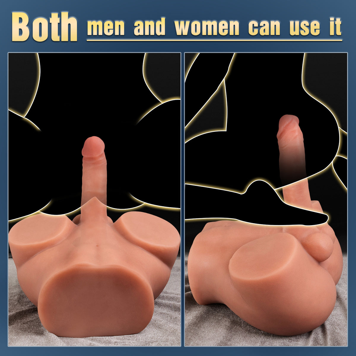 3.8kg Male Torso W/Penis