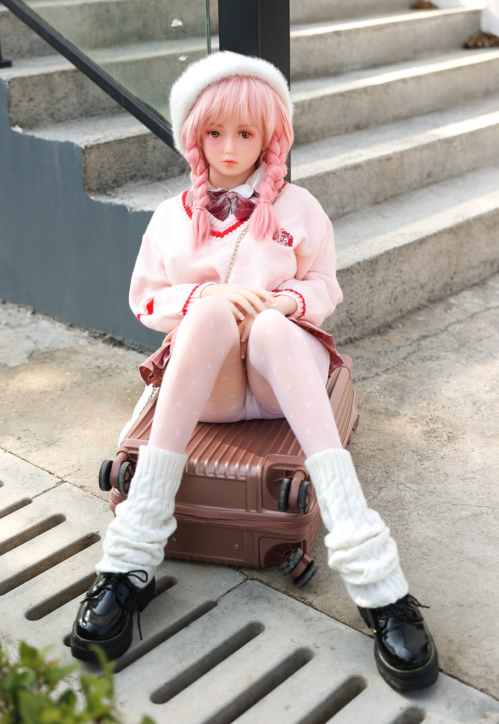 Audrey 148cm(58.3“) Female Doll - Cup Size E/Made of TPEBody+SiliconeHead