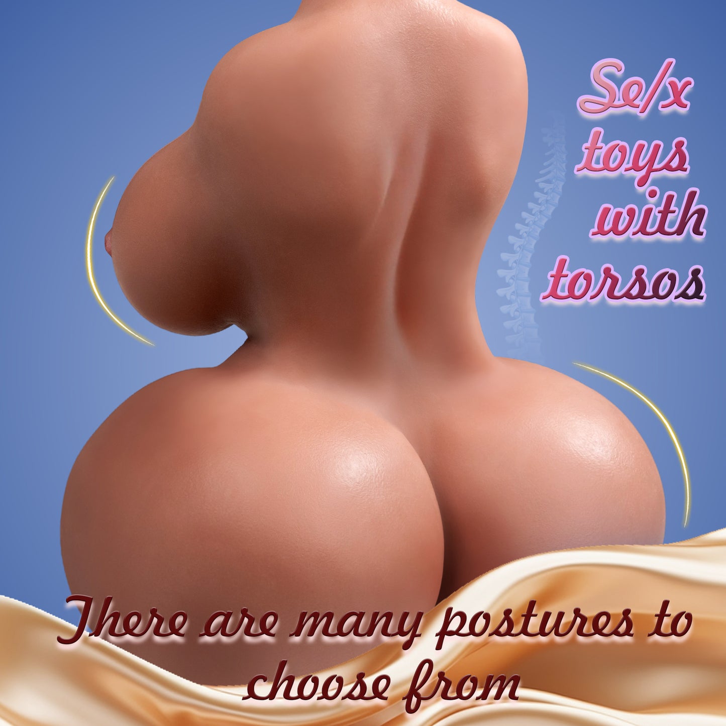 37cm Female Torso