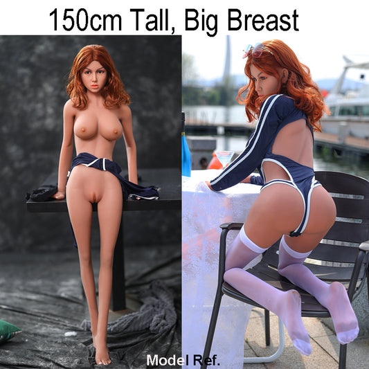 Angela 150cm(59“) Female Doll - Cup Size G/Made of TPEBody+SiliconeHead